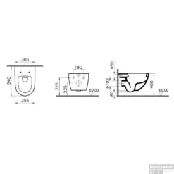 Wandcloset Boss & Wessing Zero Diepspoel -Baden Luxe Verkoop 0271790 tech