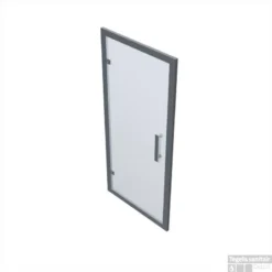 B&w-luxury Profilo Draaideur 1 Delig 90x195 Cm. Chroom-helder Clean -Baden Luxe Verkoop 10769