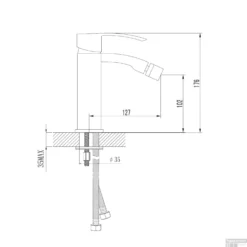Bidetmengkraan Sapho Ginko Uitloop Gebogen 1-hendel 17.6 Cm Chroom 7 Bidetmengkraan Sapho Ginko Uitloop Gebogen 1-hendel 17.6 Cm Chroom -Baden Luxe Verkoop 1101 03 bidetmengkraan sapho ginko uitloop gebogen 1 hendel 17.6 cm chroom 3