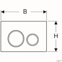 Bedieningsplaat Geberit Sigma 21 Voor 2-toets Spoeling Messing Goud / Zwart -Baden Luxe Verkoop 115652sj1 bedieningsplaat geberit sigma 21 voor 2 toets spoeling messing goud zwart tech
