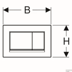 Bedieningsplaat Geberit Sigma 30-Toets Spoeling Mat Wit Glans Wit -Baden Luxe Verkoop 115883111 bedieningsplaat geberit sigma 30 toets spoeling mat wit tech