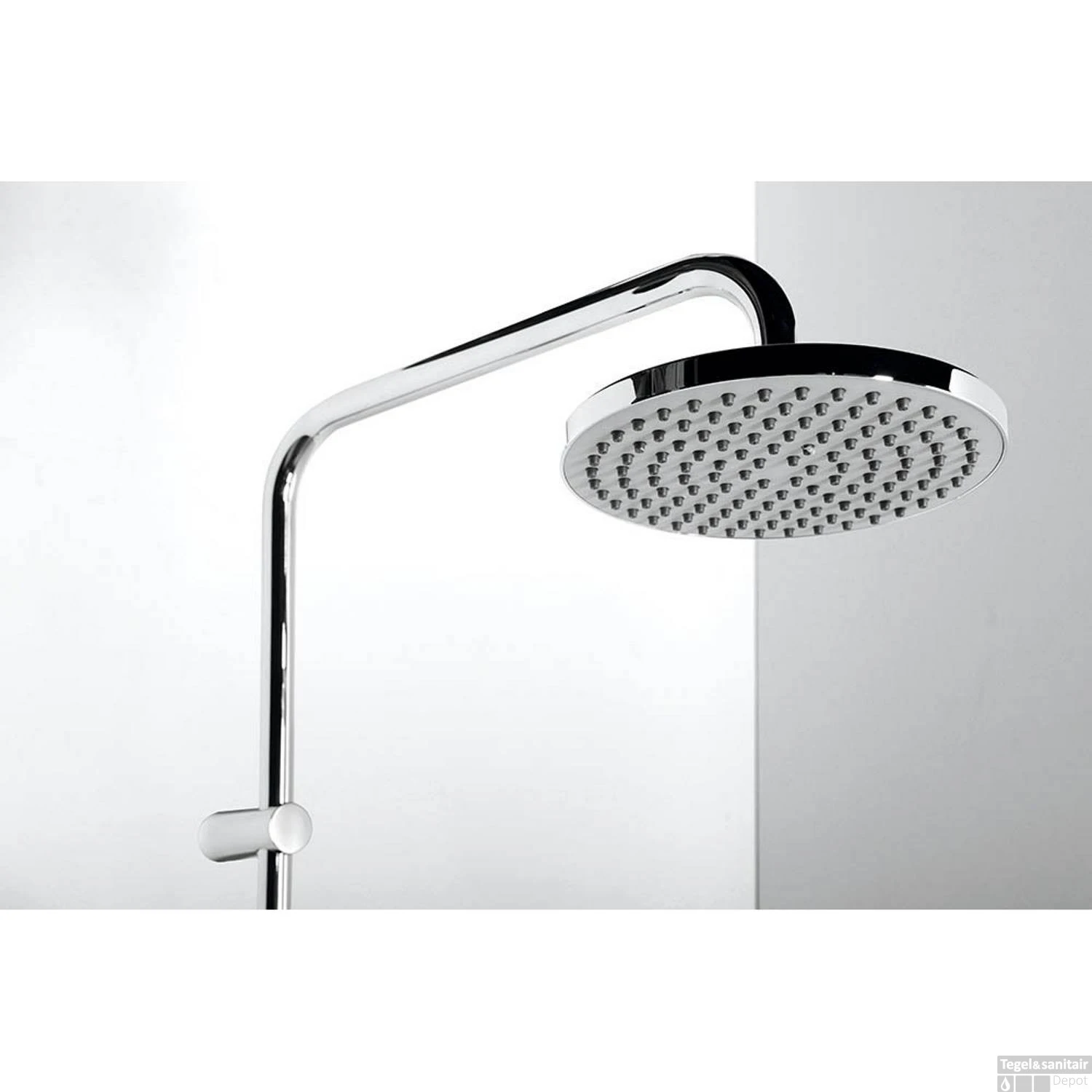 Regendouche Opbouwset Sapho Chroom (excl. Douchekraan) 3 Regendouche Opbouwset Sapho Chroom (excl. Douchekraan) - Afbeelding 3