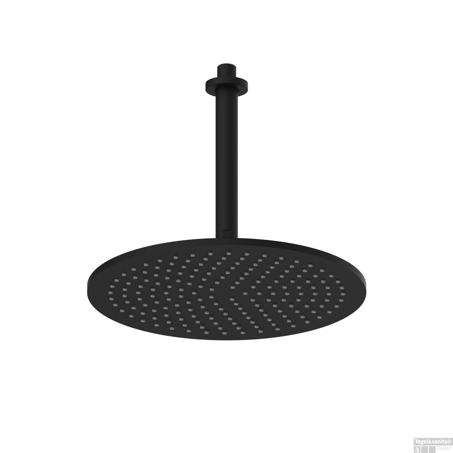 Regendoucheset Inbouw Salenzi Giro R Muur Uitloop Gepoedercoat Messing Mat Zwart 30 Cm 3 Regendoucheset Inbouw Salenzi Giro R Muur Uitloop Gepoedercoat Messing Mat Zwart 30 Cm - Afbeelding 3