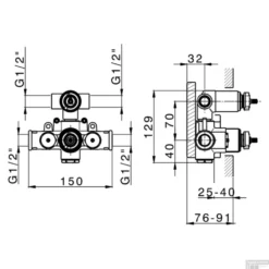 Regendoucheset Inbouw Salenzi Giro R Plafond Uitloop Gepoedercoat Messing Mat Zwart 20 Cm 22 Regendoucheset Inbouw Salenzi Giro R Plafond Uitloop Gepoedercoat Messing Mat Zwart 20 Cm -Baden Luxe Verkoop 14aj15r tech8 5 4