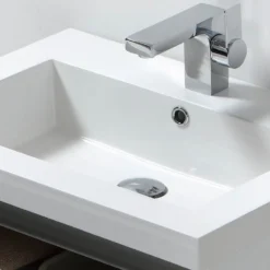 Badkamermeubelset Sanilux Trendline 60x47x50 Cm Light Wood -Baden Luxe Verkoop 18060hgw 2 60cm wastafel 1 1 1