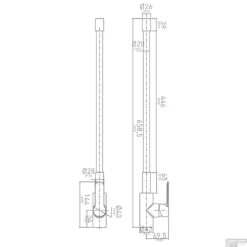 Keukenmengkraan VM Play Met Mobiele Rubbere Bek Rood -Baden Luxe Verkoop 185840 1 1