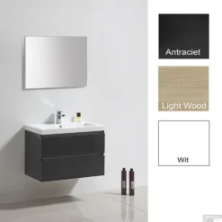 Badkamermeubelset Sanilux Trendline 60x47x50 Cm Light Wood -Baden Luxe Verkoop 1861007 0 18080 b yurok 5