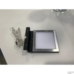 Spiegellamp Boss & Wessing Square 10x10 Cm Aluminium Mat Zwart -Baden Luxe Verkoop 1 1 13