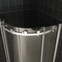 Douchecabine Wiesbaden 2 Schuifdeuren 90x90cm 8mm NANO Coating -Baden Luxe Verkoop 20.3849 2