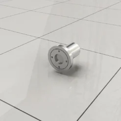 Plafond Stabilisatiestang Wiesbaden Rond 100cm Inkortbaar Chroom -Baden Luxe Verkoop 20.3866 1