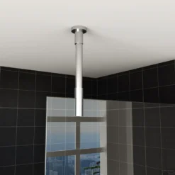 Plafond Stabilisatiestang Wiesbaden Rond 100cm Inkortbaar Chroom