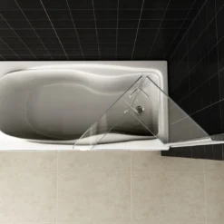 Badwand Wiesbaden Inklapbaar 100x140cm 6mm NANO Coating -Baden Luxe Verkoop 20.3895 1