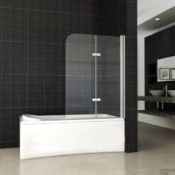 Badwand Wiesbaden Inklapbaar 100x140cm 6mm NANO Coating