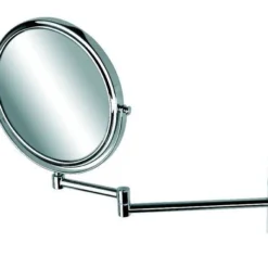 Geesa Cosmetic Collection Scheerspiegel 2-armig Rond 20 Cm. 3x Vergrotend Chroom