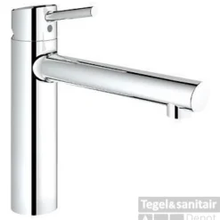 Grohe Concetto Keukenkraan Met Medium Uitloop Chroom