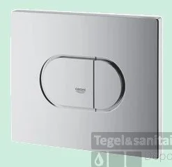 Grohe Arena Cosmopolitan Bedieningsplaat 2-knops Frontbediening Horizontaal Chroom