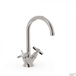 Wastafelmengkraan Tres Clasic Draaibaar 2 Grepen RVS