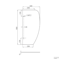 Urinoirscherm Schaamschot Sapho 80x40 Cm Gehard Glas -Baden Luxe Verkoop 2502 05 urinoirscherm schaamschot sapho 80x40 cm gehard glas tech