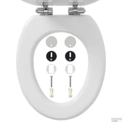 Toiletzitting Tiger Mississippi Softclose Hout Wit -Baden Luxe Verkoop 251660646 sfeer 4