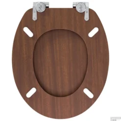 Toiletzitting Tiger Douglas Softclose Hout Walnoot -Baden Luxe Verkoop 251675346 sfeer 2 1