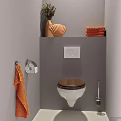 Toiletzitting Tiger Douglas Softclose Hout Walnoot -Baden Luxe Verkoop 251675346 sfeer 6 1
