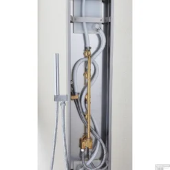 BWS Douchepaneel Haron Met Thermostaat Kraan 165x20 Cm RVS -Baden Luxe Verkoop 29.37513 1