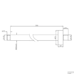 Thermostatische Inbouw Regendouche Set Wiesbaden Type 103 Plafondarm 30 Cm Rond Incl. Inbouwdeel -Baden Luxe Verkoop 29.3810 1 1 5