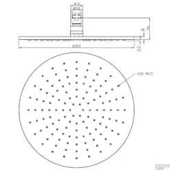 Thermostatische Inbouw Regendouche Set Wiesbaden Type 104 Wandarm 30 Cm Rond Incl. Inbouwdeel -Baden Luxe Verkoop 29.3816 1 1 4
