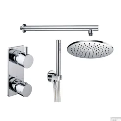 Thermostatische Inbouw Regendouche Set Wiesbaden Type 4 Plafondarm 30 Cm Rond -Baden Luxe Verkoop 29.3973 1