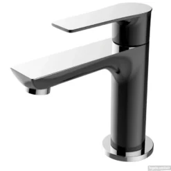 Fonteinkraan Larga Zwart Éénhendel Chroom