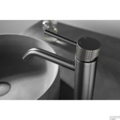 Wastafelkraan Wiesbaden Ribbd Opbouw XL Hoge Uitloop Gunmetal 6 Wastafelkraan Wiesbaden Ribbd Opbouw XL Hoge Uitloop Gunmetal -Baden Luxe Verkoop 29.5313 2 wastafelkraan wiesbaden ribbd opbouw xl hoge uitloop gunmetal