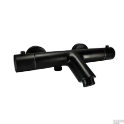 Thermostatische Badkraan Wiesbaden Rio H.o.h. 15 Cm Mat Zwart