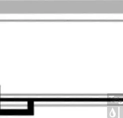 Huppe Manufaktur Duplo Walk-in 100 X 200 Cm. Rechts Iel Chroom-antiplaque Glas -Baden Luxe Verkoop 29795