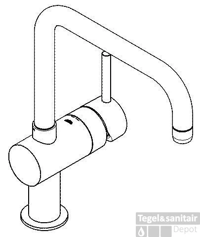 Grohe Minta Keukenkraan Met U-uitloop Chroom 2 Grohe Minta Keukenkraan Met U-uitloop Chroom - Afbeelding 2