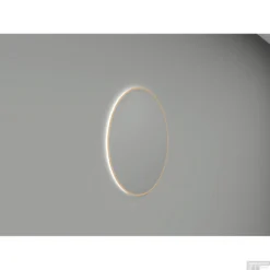 Ronde Spiegel Boss & Wessing Sifo Met LED, Dimbaar 100 Cm Geborsteld Messing