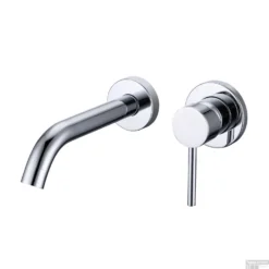 Wastafelkraan Best Design Otto Inbouw Wandmodel Chroom