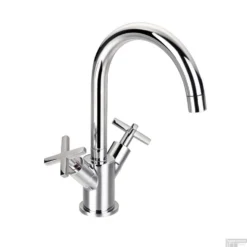 Keukenmengkraan Best Design New-Jax Twee Kruisgrepen 30,5 Cm Chroom