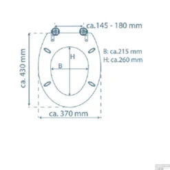 Toiletbril Schutte Lupos Natural Bamboo Bruin -Baden Luxe Verkoop 4008431091631 99