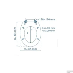 Toiletbril Schutte Lupos Softclose Don't Hurry Bruin -Baden Luxe Verkoop 4008431091648 99