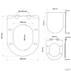 Toiletzitting Tiger Carter Softclose Quickrelease Duroplast Wit -Baden Luxe Verkoop 4008912500065 toiletzitting tiger carter softclose quickrelease duroplast wit tech