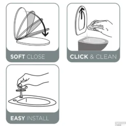 Toiletzitting Tiger Memphis Softclose Duroplast Wit -Baden Luxe Verkoop 4008912529424 toiletzitting tiger memphis softclose duroplast wit 8