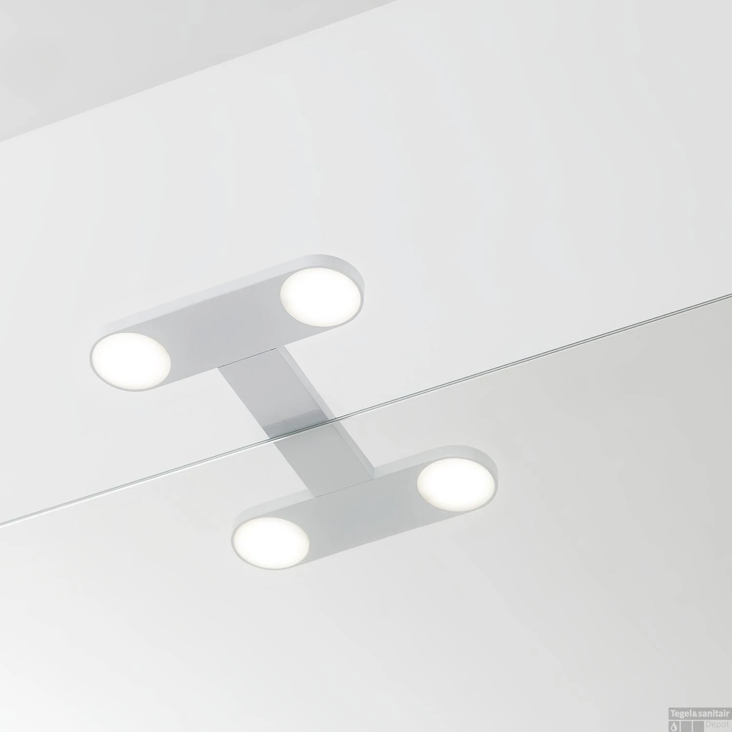 Spiegel Verlichting Tiger Yaro LED 4000K 17 Cm Wit 2 Spiegel Verlichting Tiger Yaro LED 4000K 17 Cm Wit - Afbeelding 2