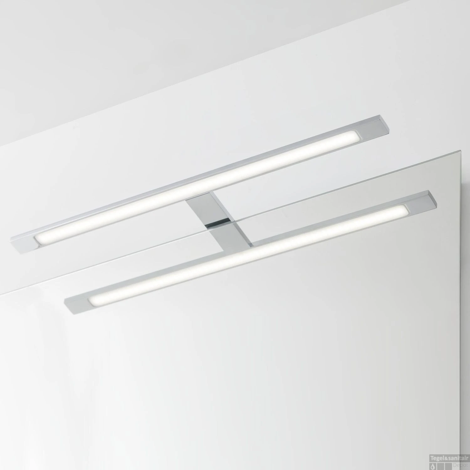 Spiegel Verlichting Tiger Ancis LED 4000K 60x4x10.5 Cm Chroom 1 Spiegel Verlichting Tiger Ancis LED 4000K 60x4x10.5 Cm Chroom