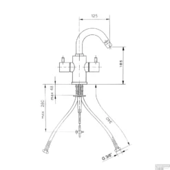 Bidetmengkraan Sapho Airtech 2-knop Uitloop Gebogen 18.5 Cm Chroom -Baden Luxe Verkoop 418 s bidetmengkraan sapho airtech 2 knop uitloop gebogen 18.5 cm chroom 3