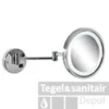 Geesa Cosmetic Collection Scheerspiegel 2-arm 21.5 Cm.met Led 3x Vergrotend Chroom