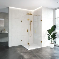 Complete Profielloze Douchecabine 3-delig Dd (Alle Kleuren En Maten) -Baden Luxe Verkoop 4jc11 100x100u 1