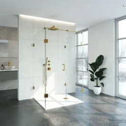 Complete Profielloze Douchecabine XL (Alle Kleuren En Maten) -Baden Luxe Verkoop 4jc12 100x120u 1