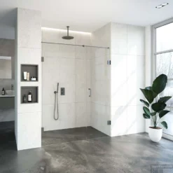 Complete Profielloze Nisdeur 2-Delig Draaideur 60cm (Alle Kleuren En Maten) -Baden Luxe Verkoop 4jc14 100 60m 1