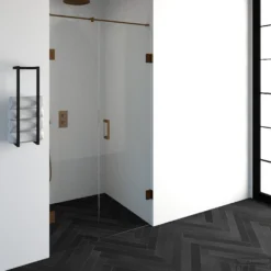 Nisdeur Compleet Just Creating Profielloos 2-Delig 110x200 Cm 50/60 Koper