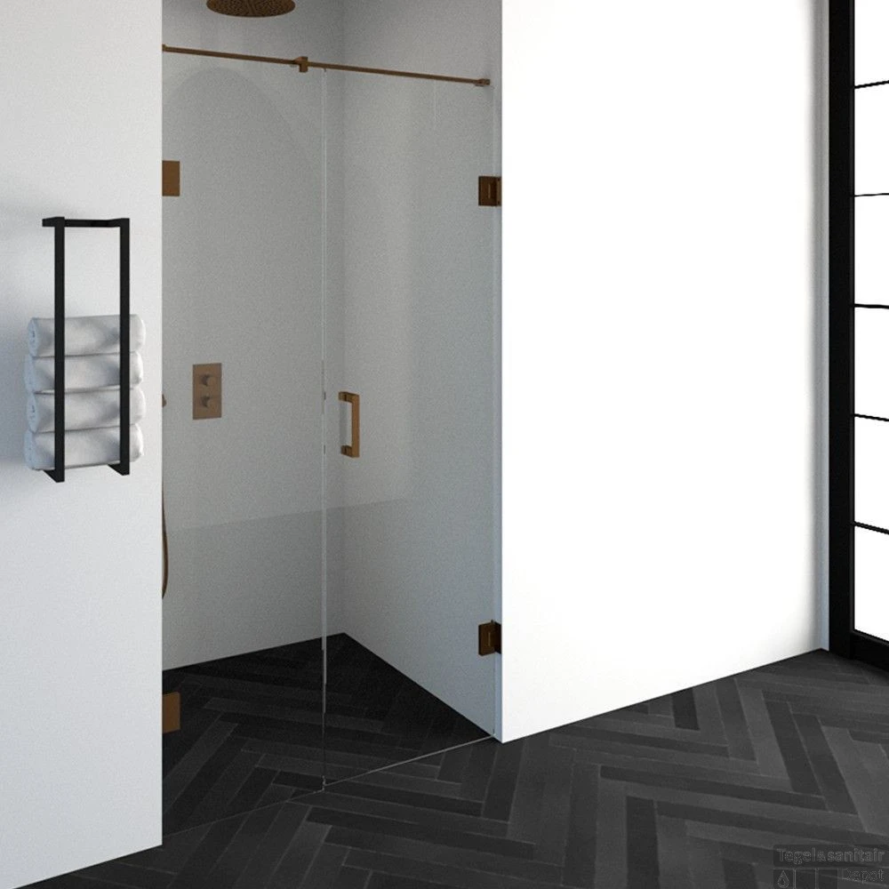 Nisdeur Compleet Just Creating Profielloos 2-Delig 110x200 Cm 50/60 Koper 1 Nisdeur Compleet Just Creating Profielloos 2-Delig 110x200 Cm 50/60 Koper